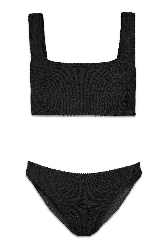 + NET SUSTAIN Xandra Seersucker Bikini