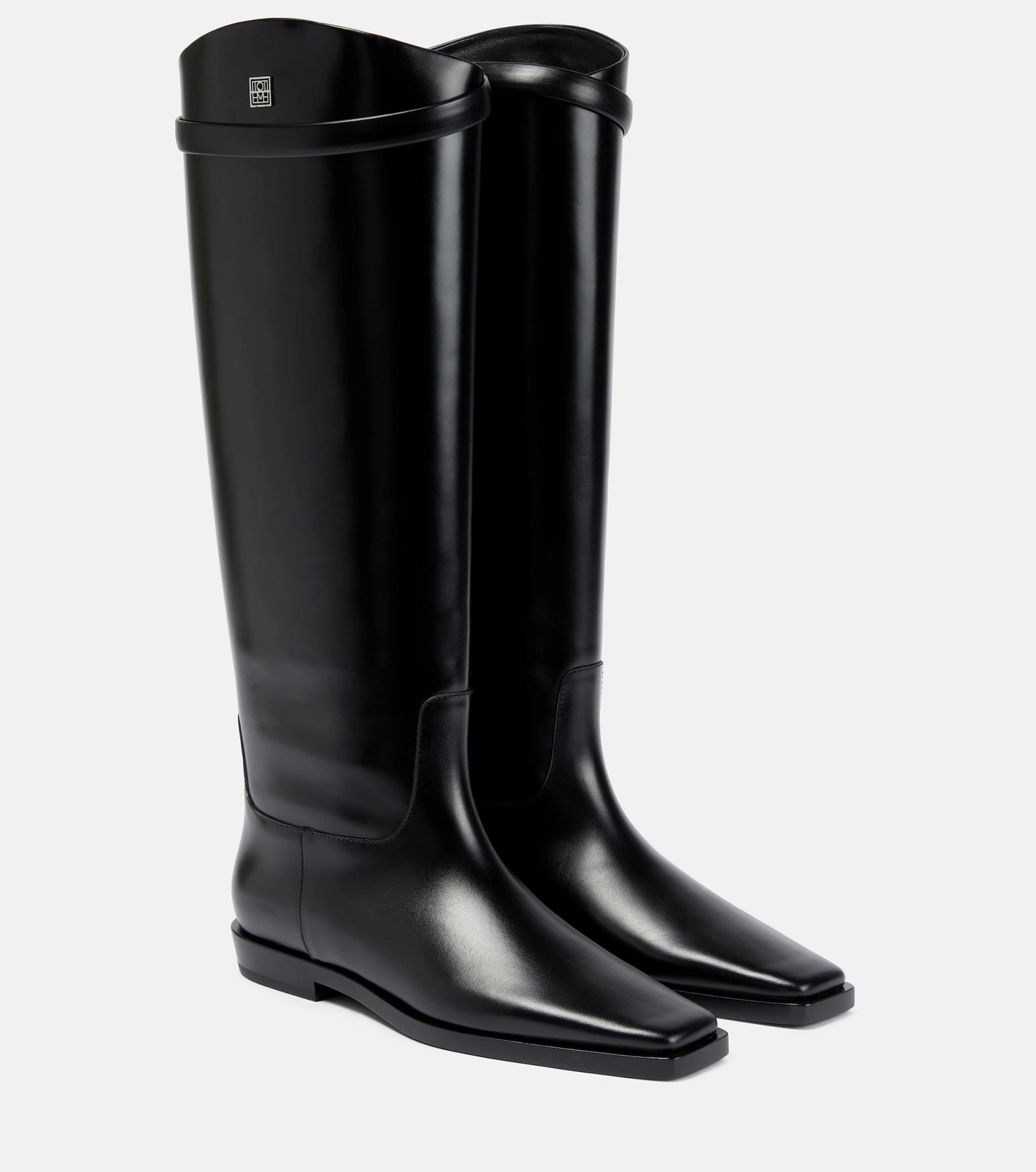 Leather Knee-high Boots