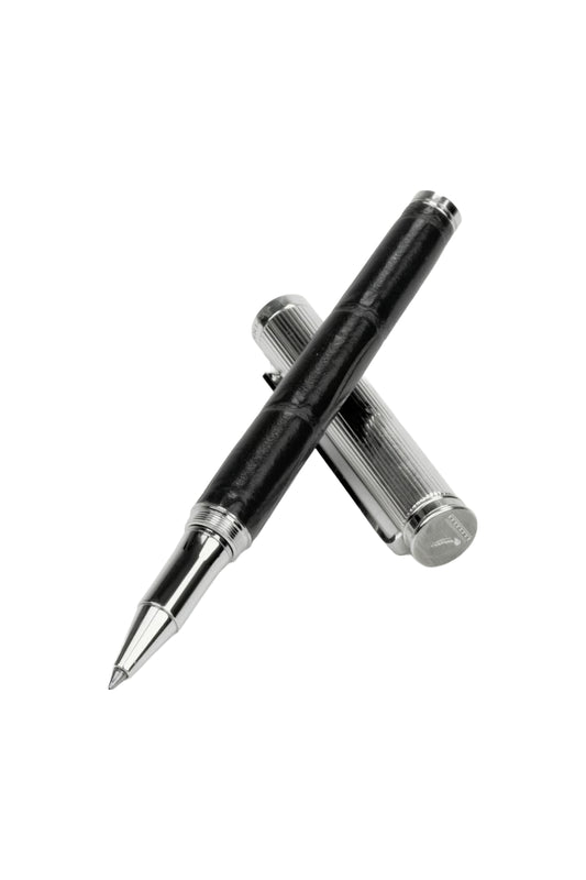 Black Croc Ballpoint Pen Deep Shine
