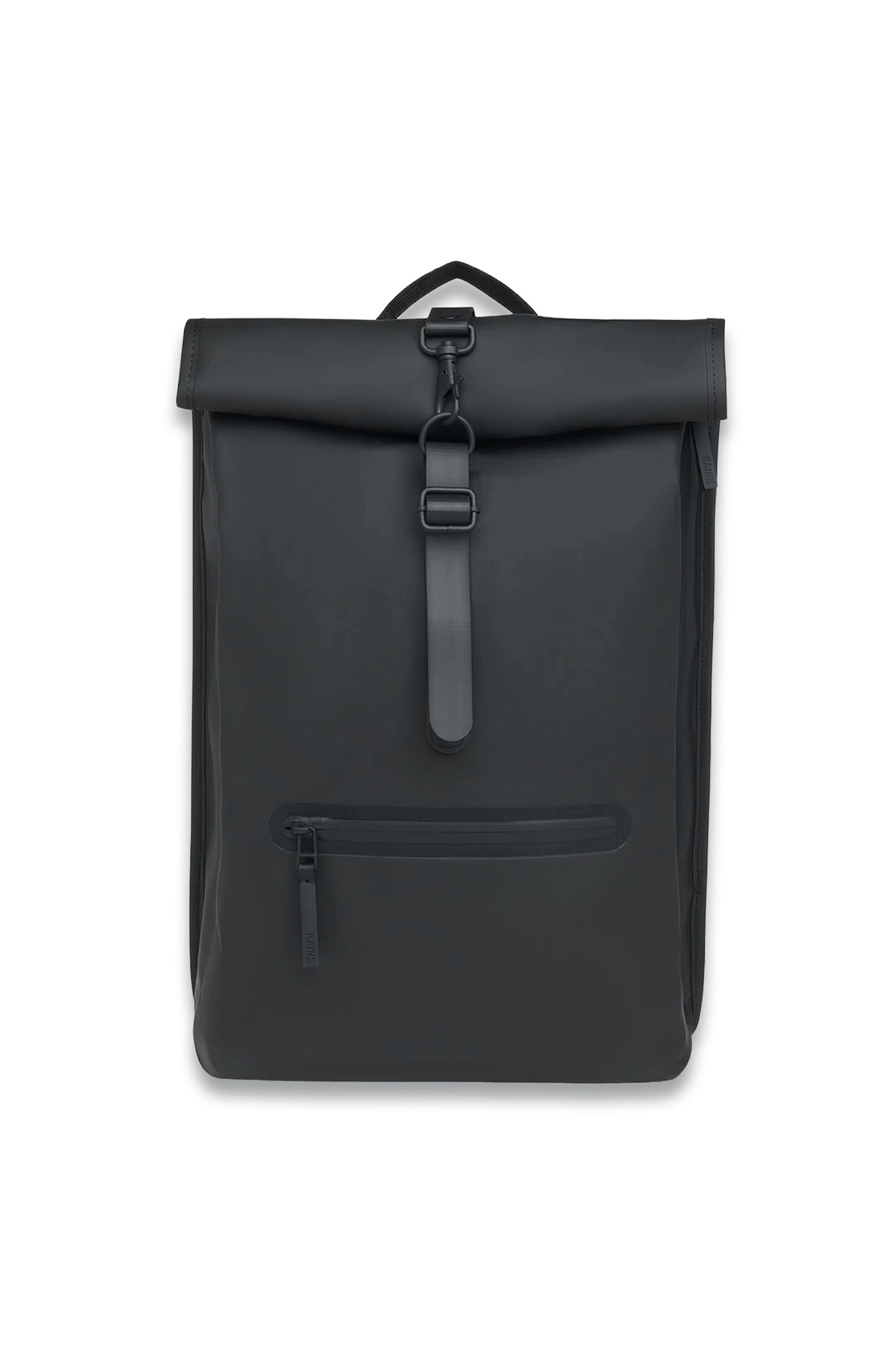 Black Rains Roll Top Backpack