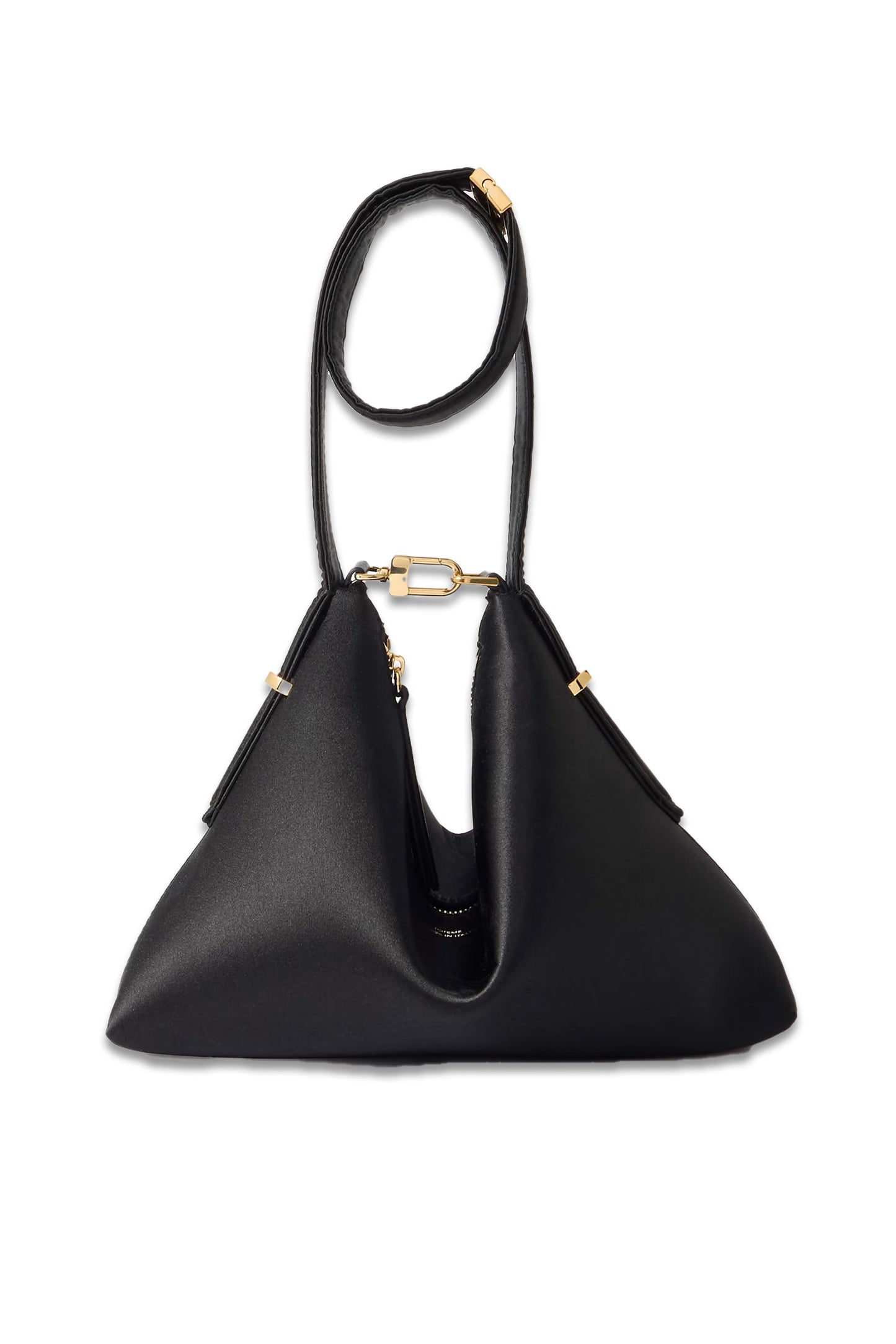 Bevel Satin Clutch