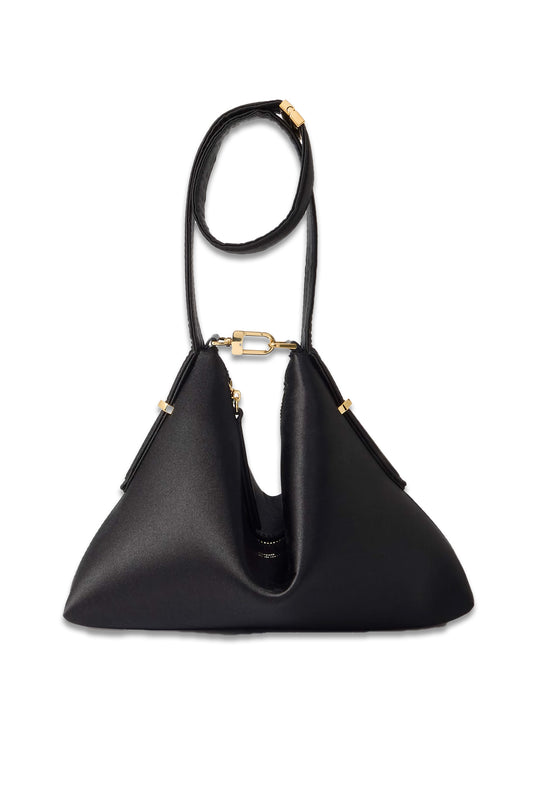 Bevel Satin Clutch