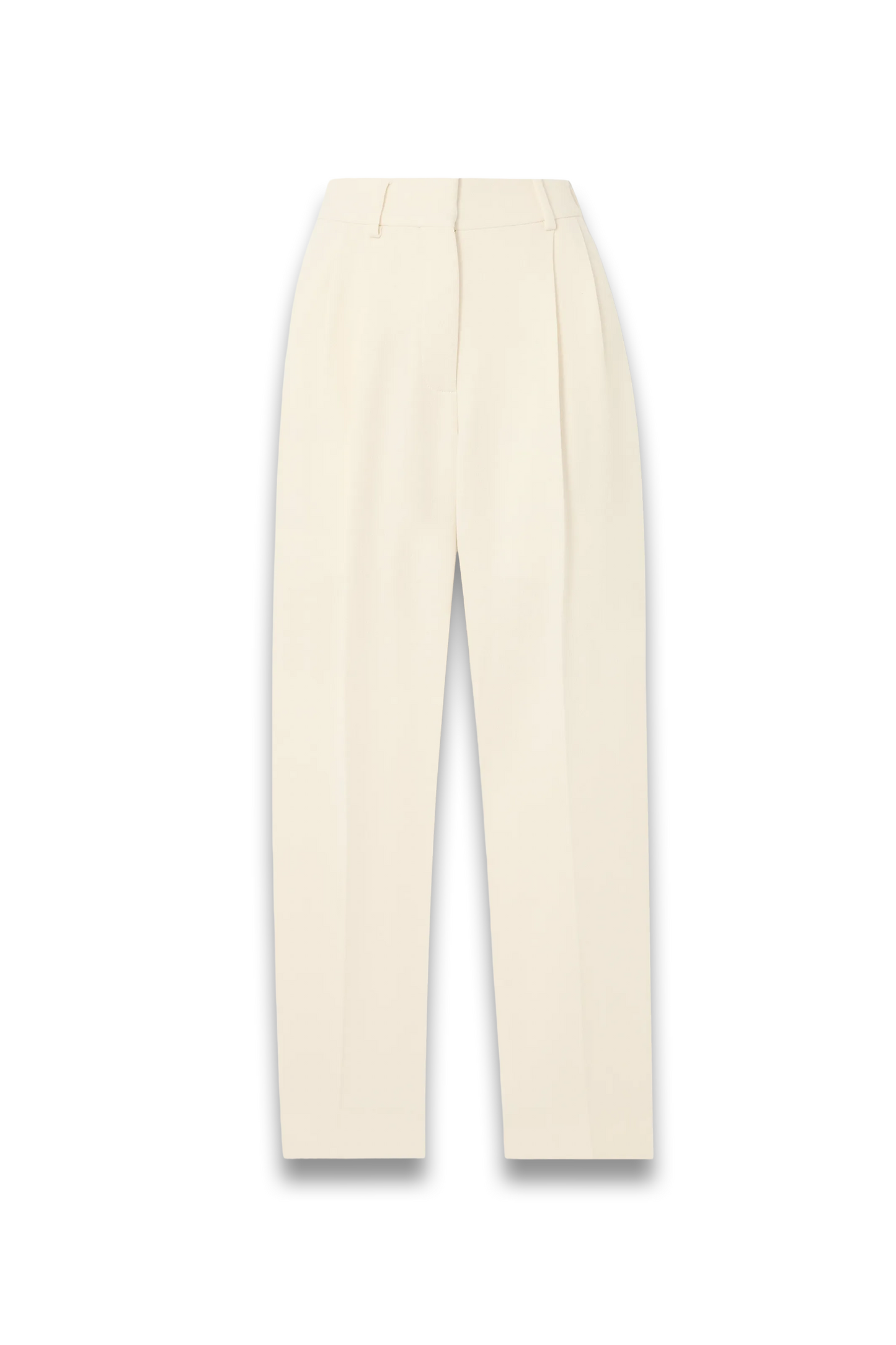 Resolute Banker Pleated Wool-Crepe Straight-Leg Pants