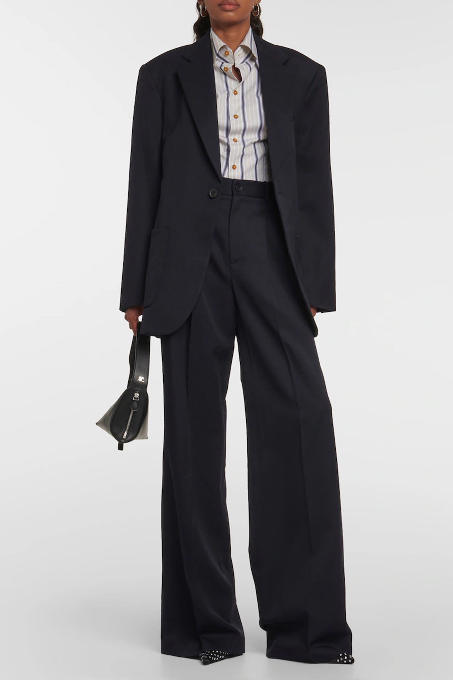 Gael Boyfriend Virgin Wool Blazer