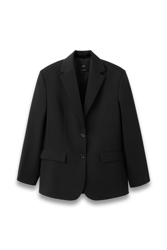 Flap Pockets Longline Blazer