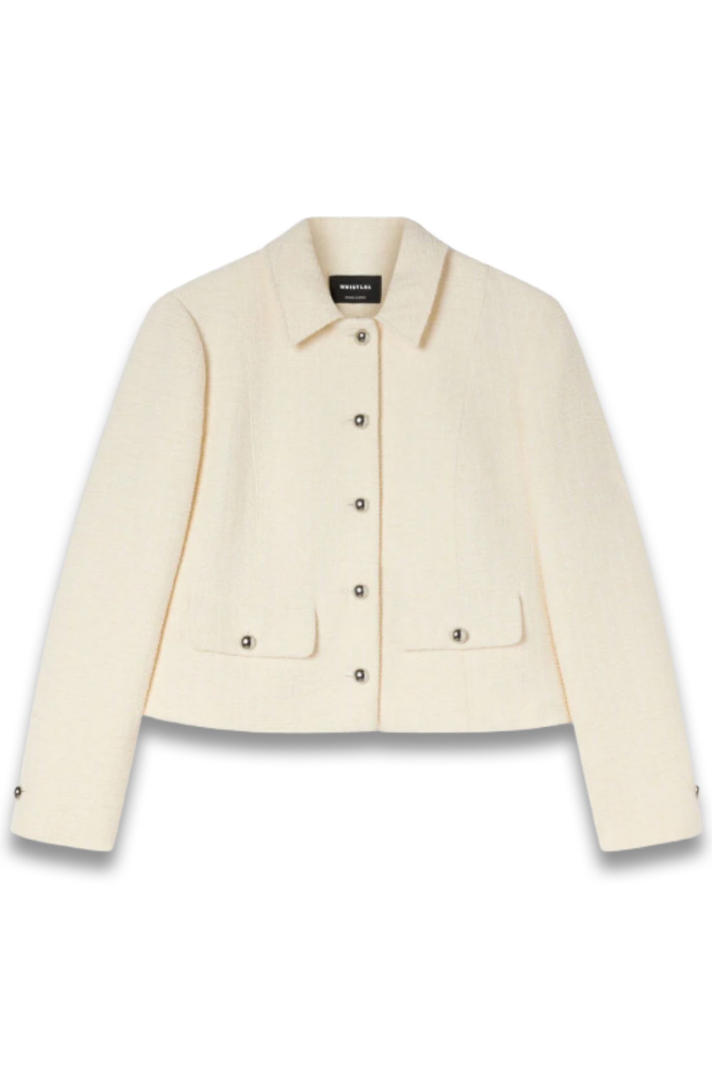 Cropped Boucle Jacket