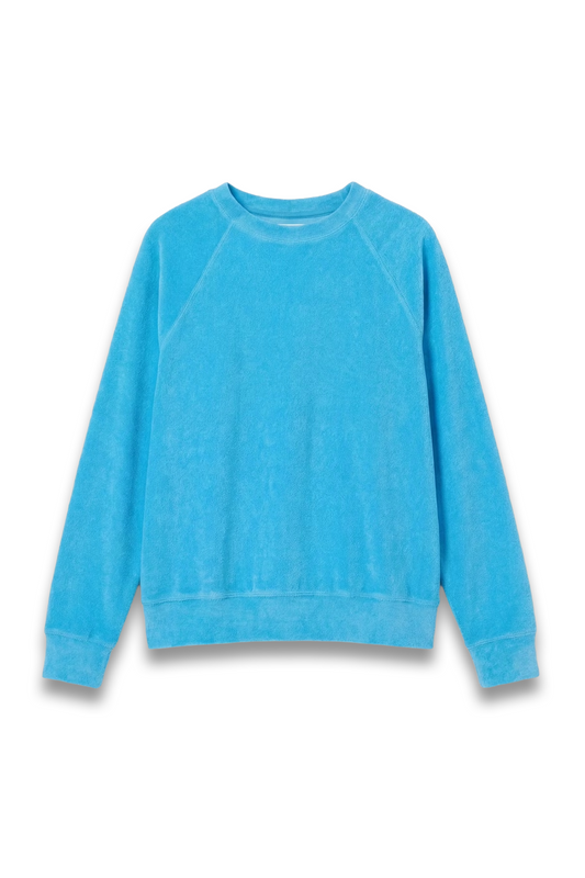 Towelling Raglan Sweatshirt