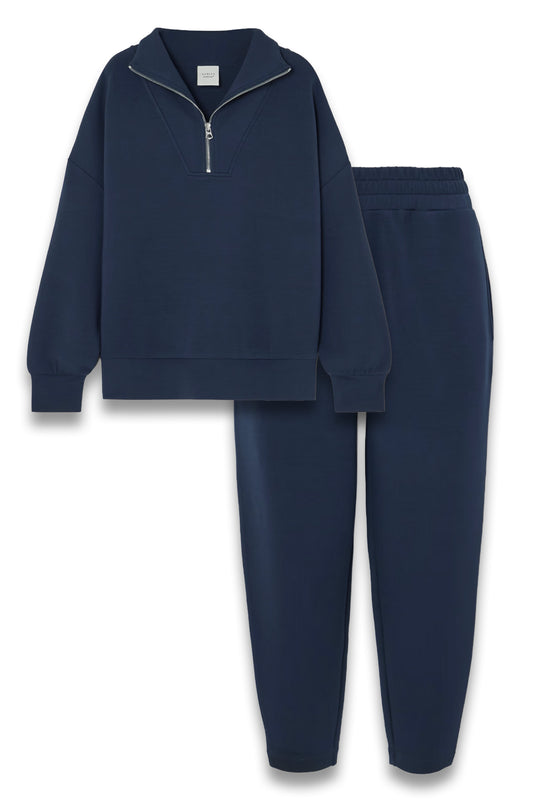 Hawley DoubleSoft® Sweatshirt and Slim Cuff Track Pants