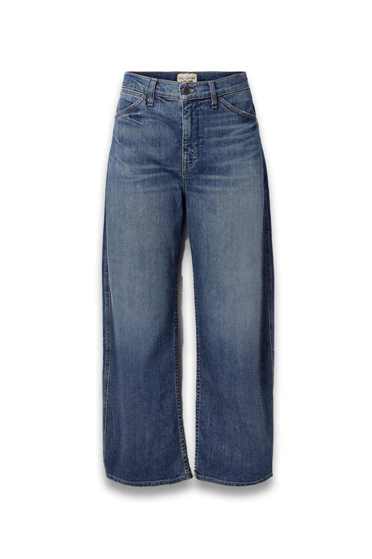 Tribeca high-rise tapered jeans