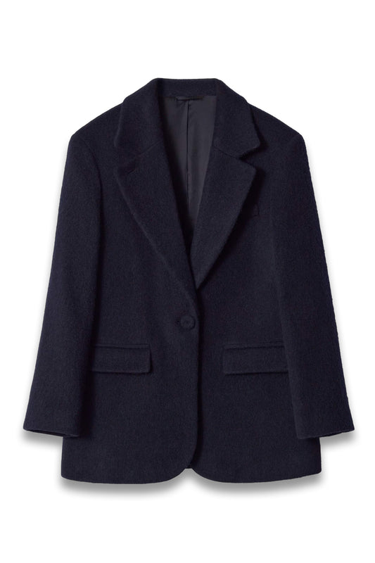 Single-breasted Wool Blazer