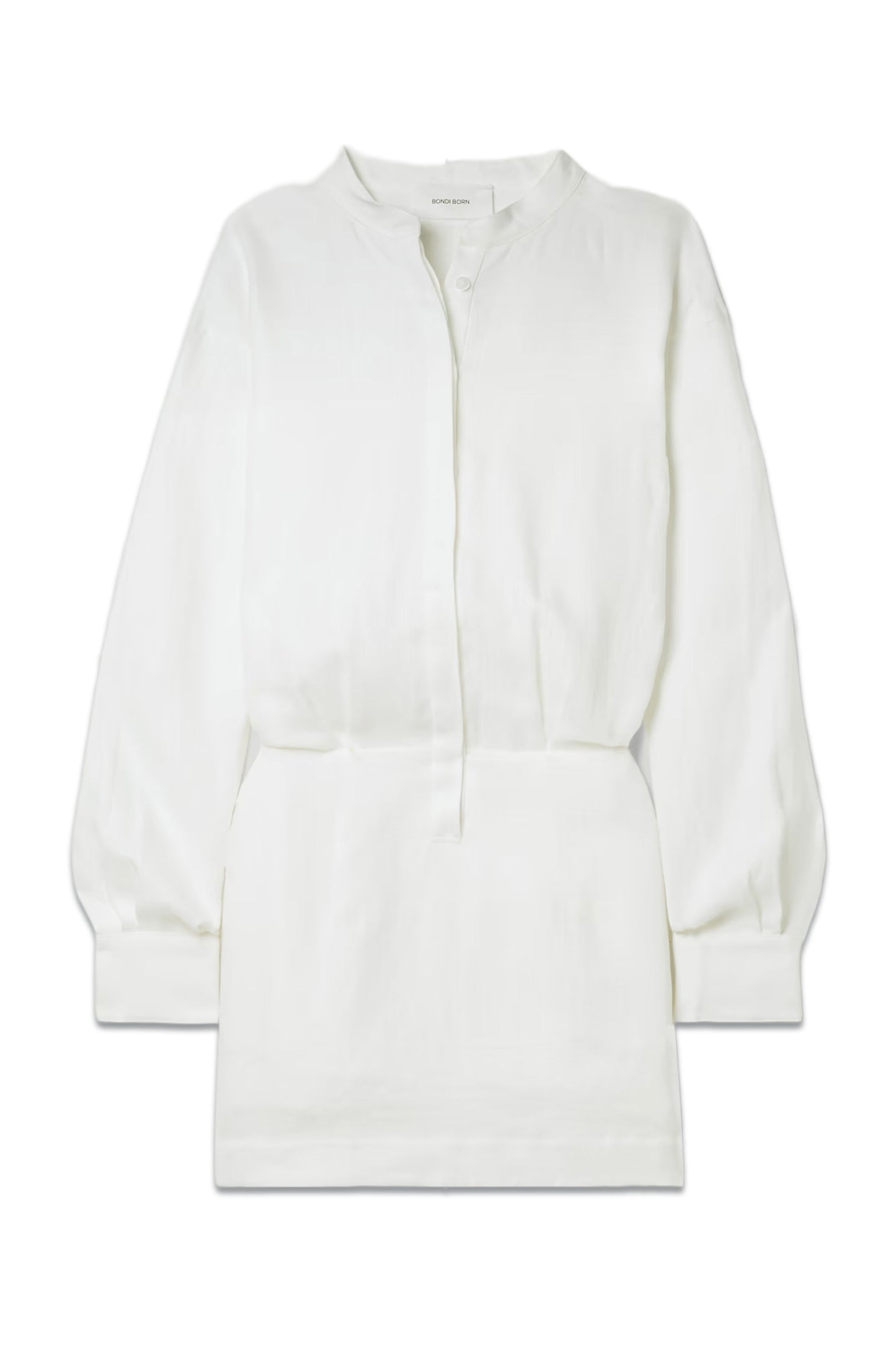 + NET SUSTAIN Menton Organic Linen Mini Dress