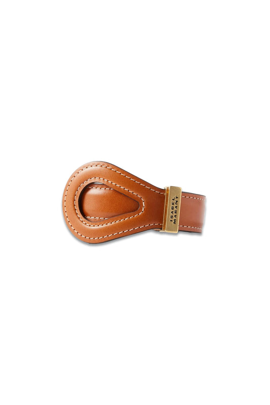 Brindi Knot-tip Leather Belt