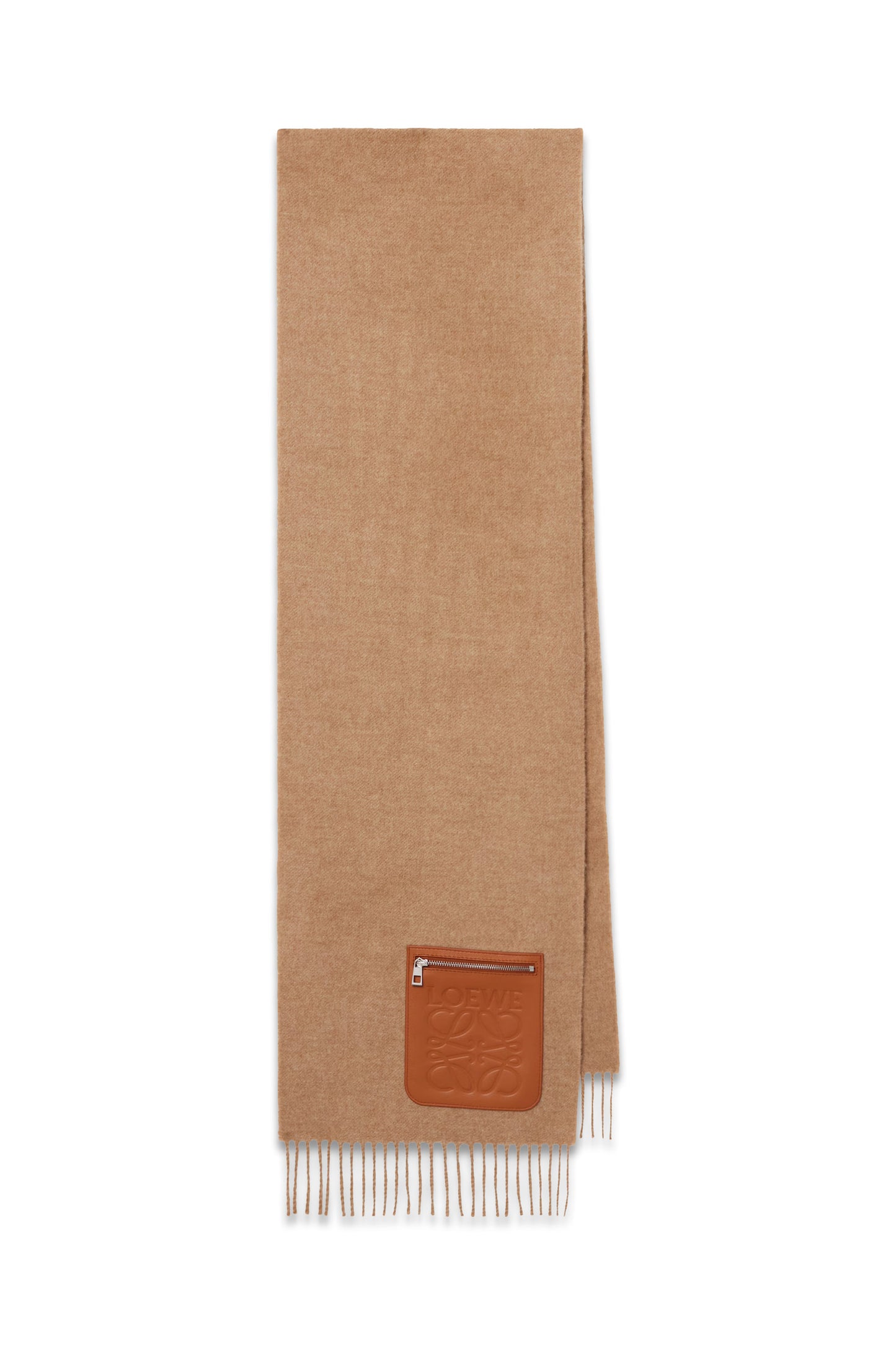 Loewe Anagram wool and cashmere scarf