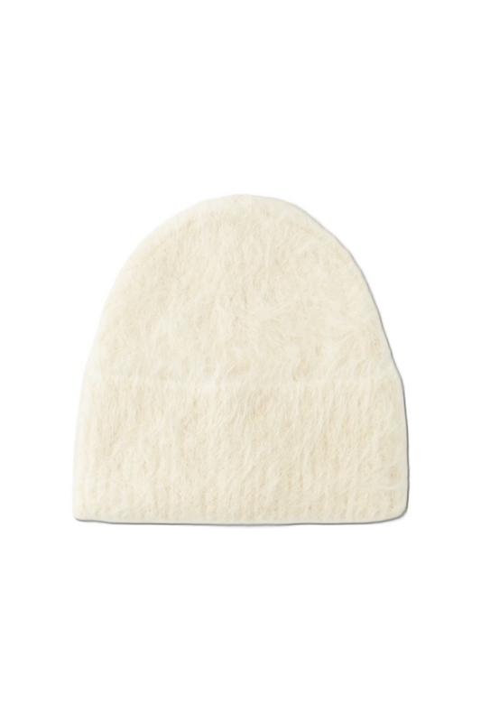 Brushed Alpaca-blend Beanie