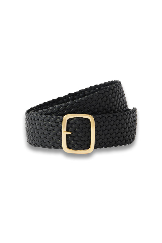 Woven Leather Belt