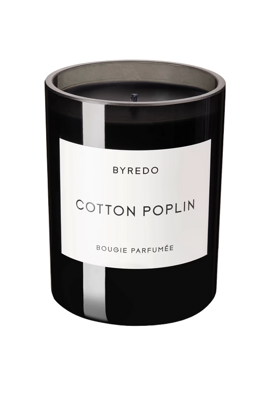 Cotton Poplin Scented Candle