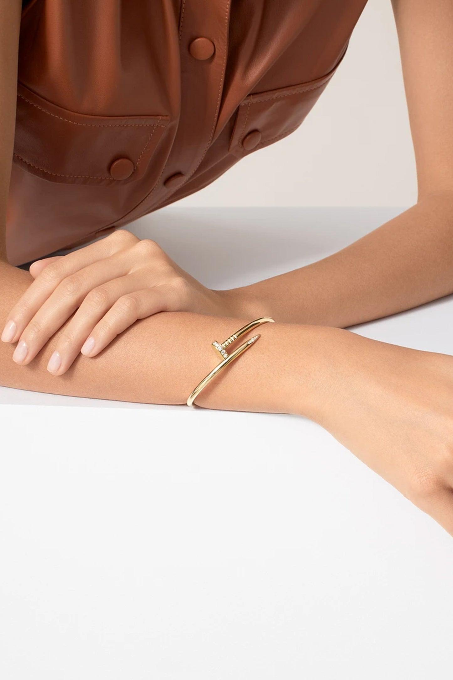 Juste Un Clou Bracelet, Classic Model, Diamonds