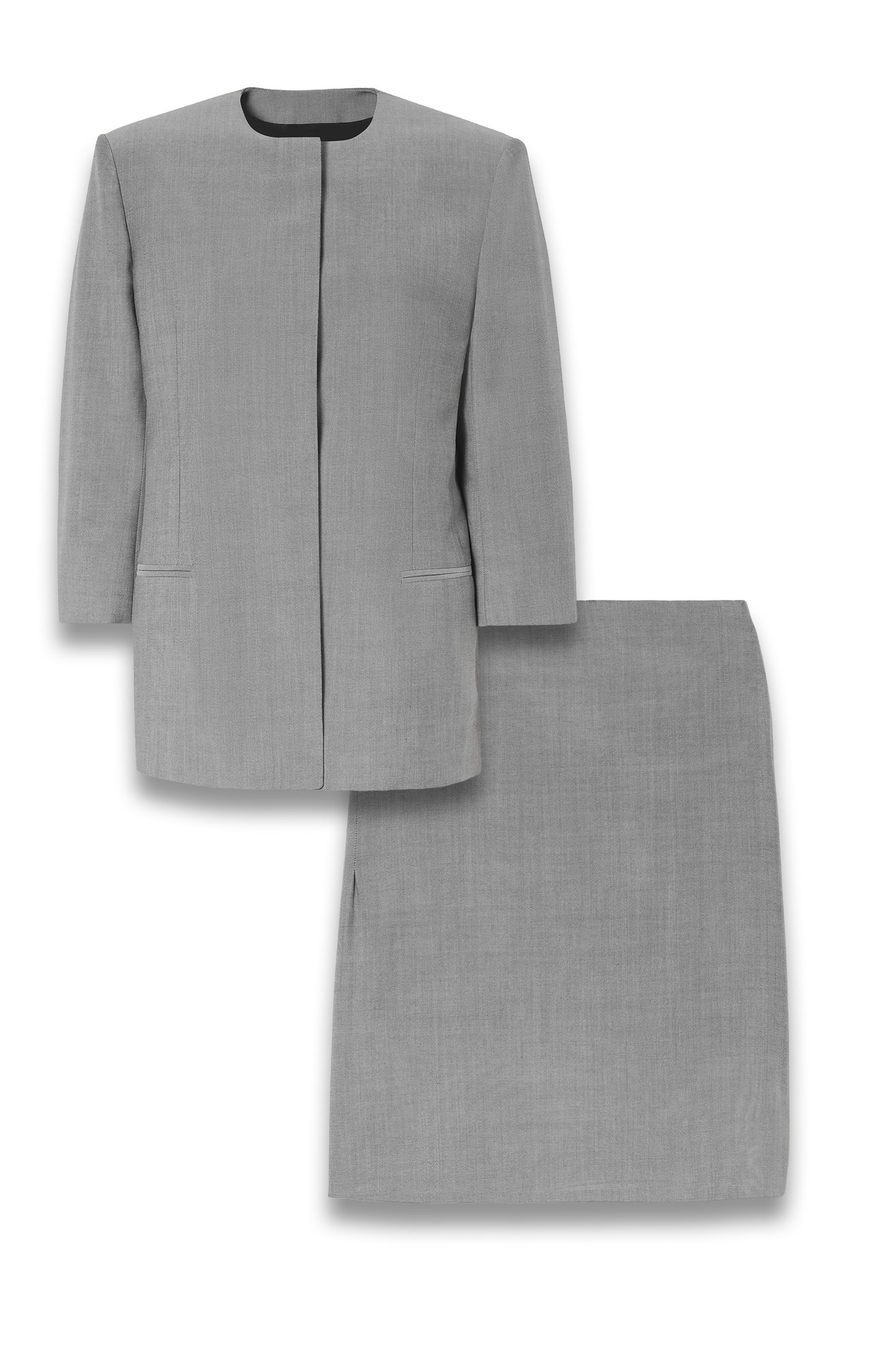 Parker Wool Blazer and Luna Wool Skirt