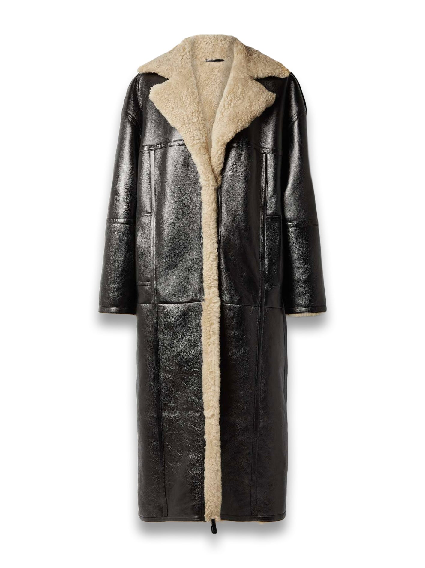 Gimma Paneled Shearling Coat