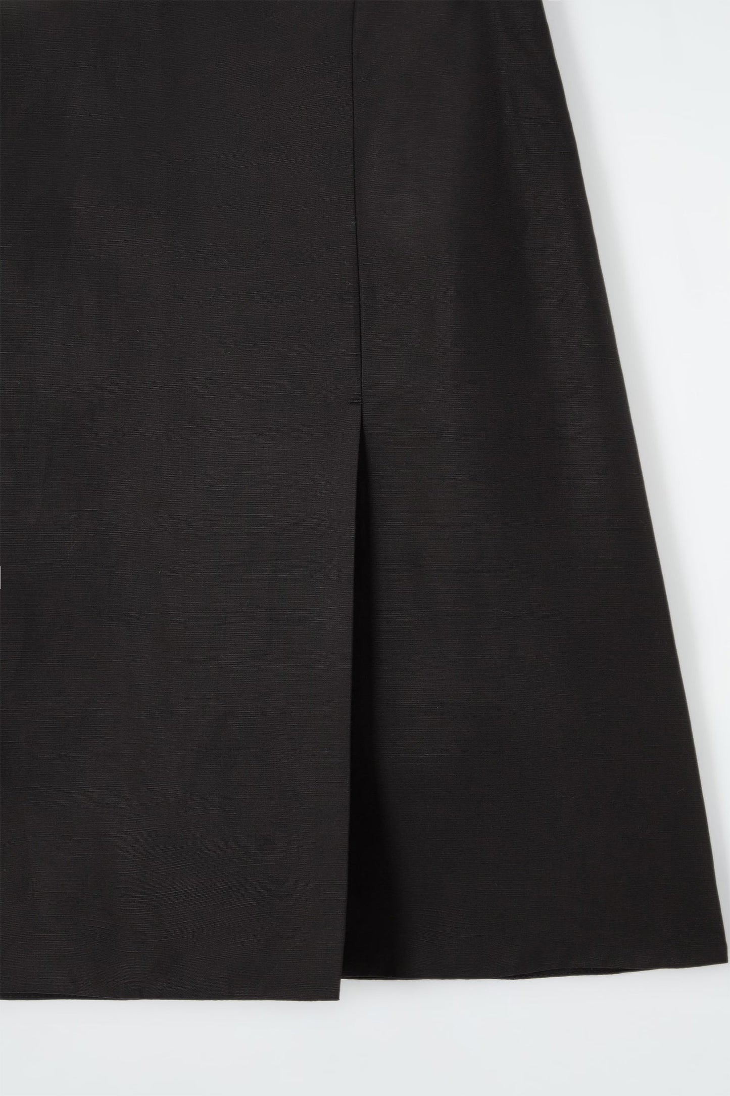 Front-Pleat Mini Skirt