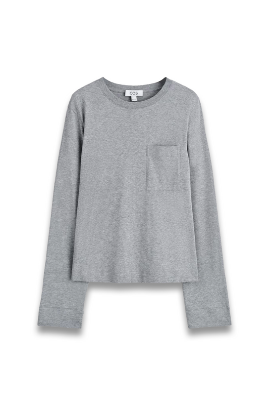 Cotton Long-sleeved T-shirt