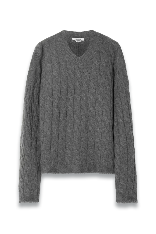Cable-Knit Cashmere Sweater