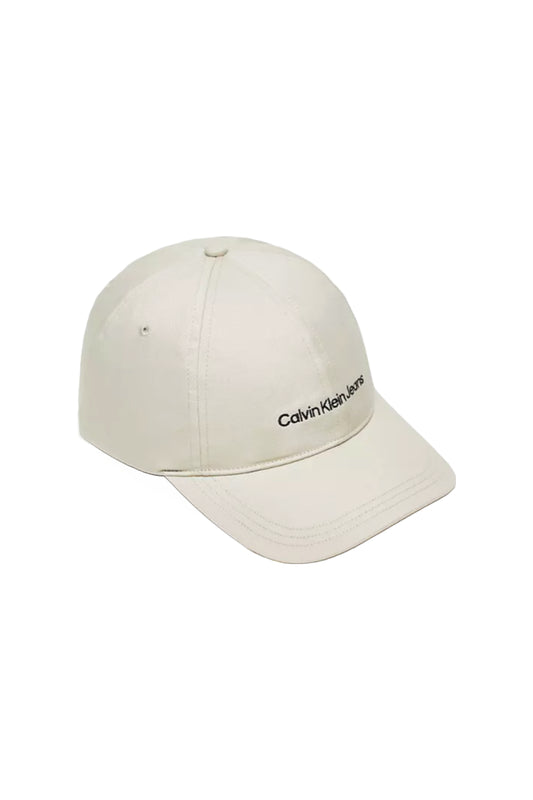 Institutional Logo Cap in Beige