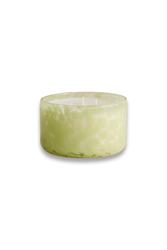Bamboo & Orris Confetti Glass 3 Wick Candle