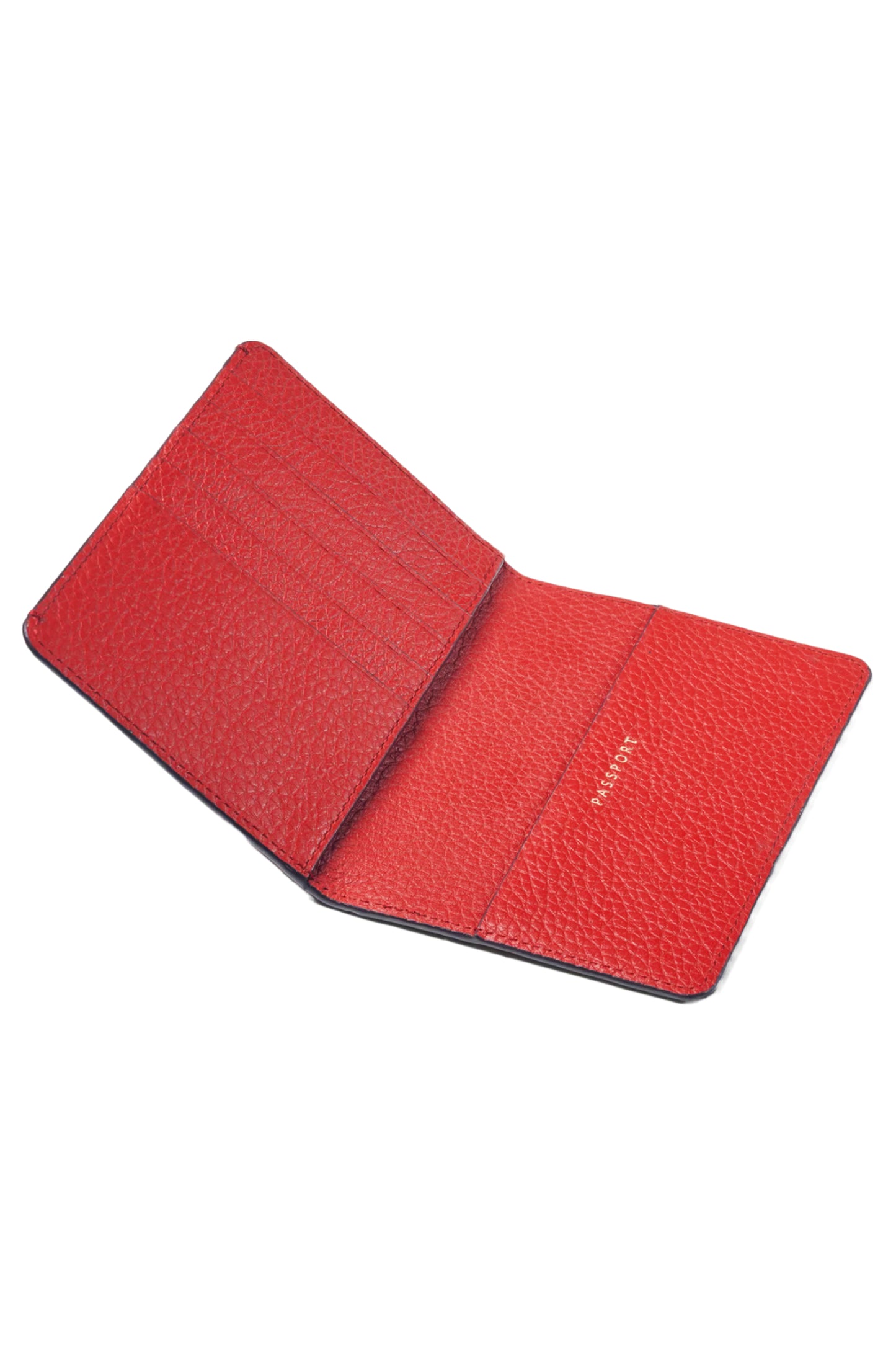 Cardinal Red Passport Cover with Card Slots