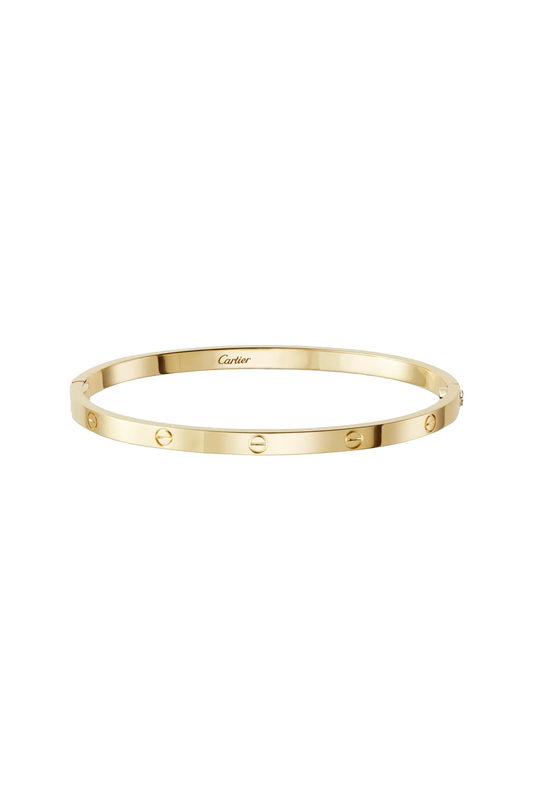 LOVE Small 18ct Yellow-Gold Bracelet