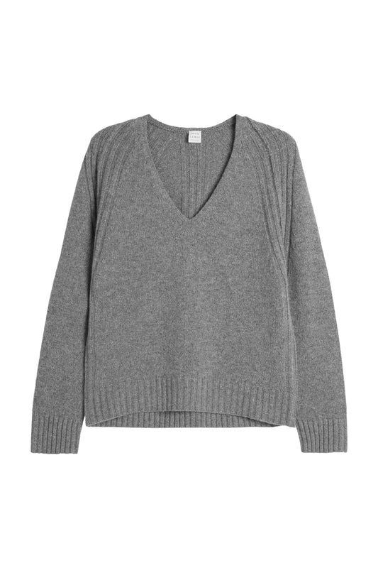 Grey Cashmere Lofty Sweater