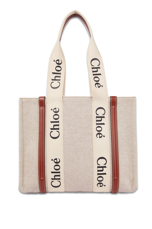 Woody Medium Canvas Tote