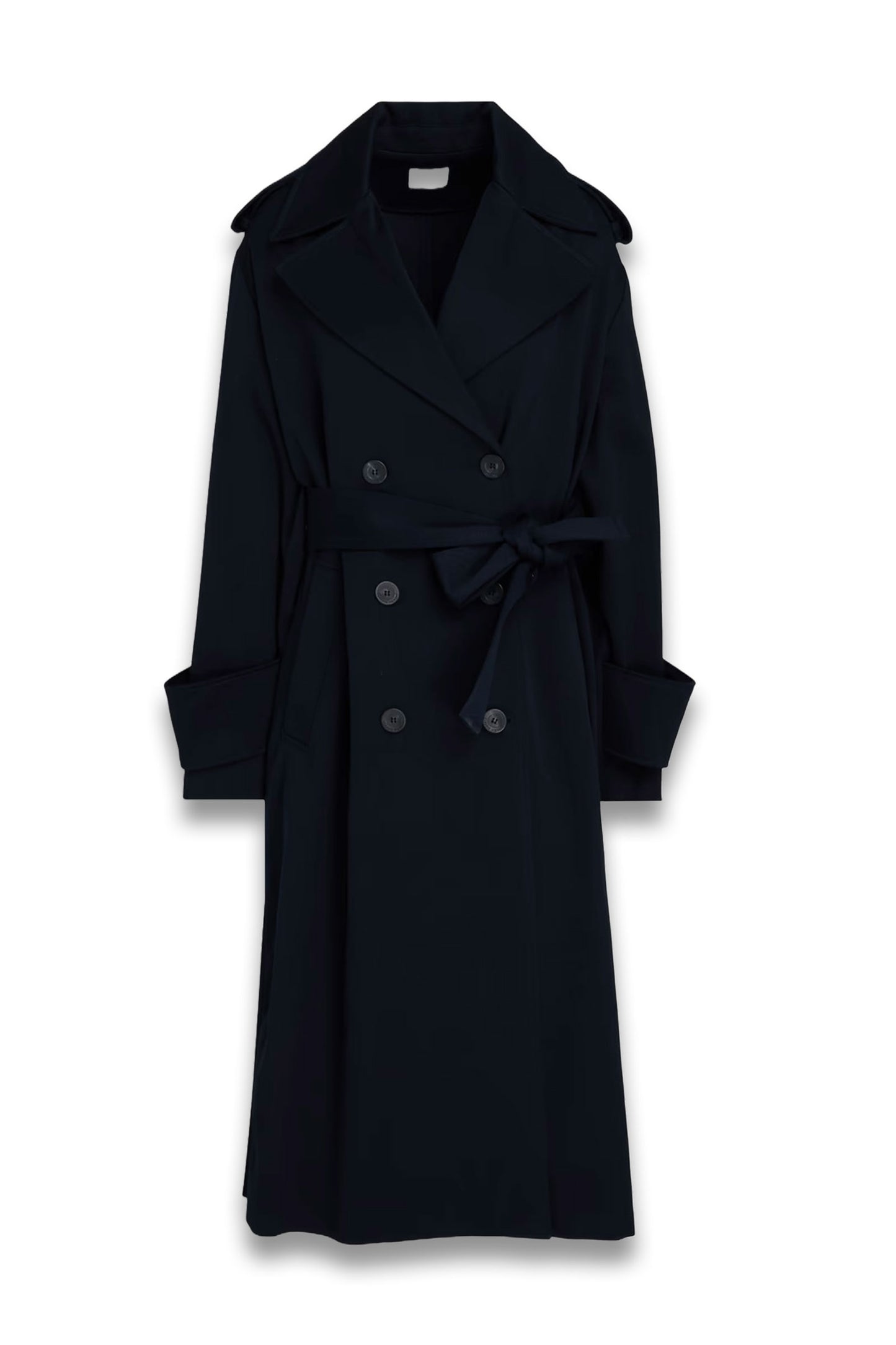 Cotton-Twill Trench Coat