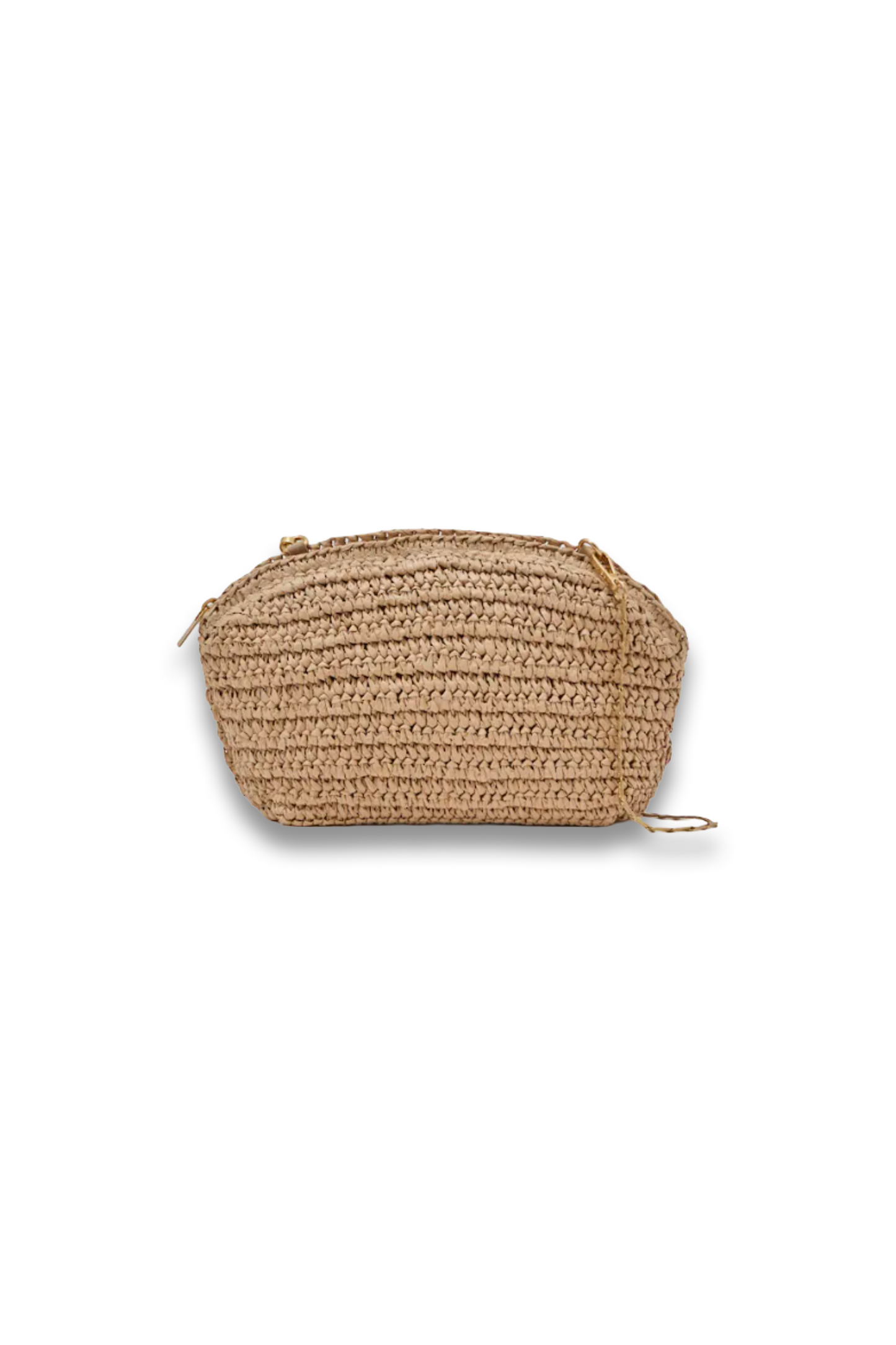 Raffia Clutch Bag in Natural
