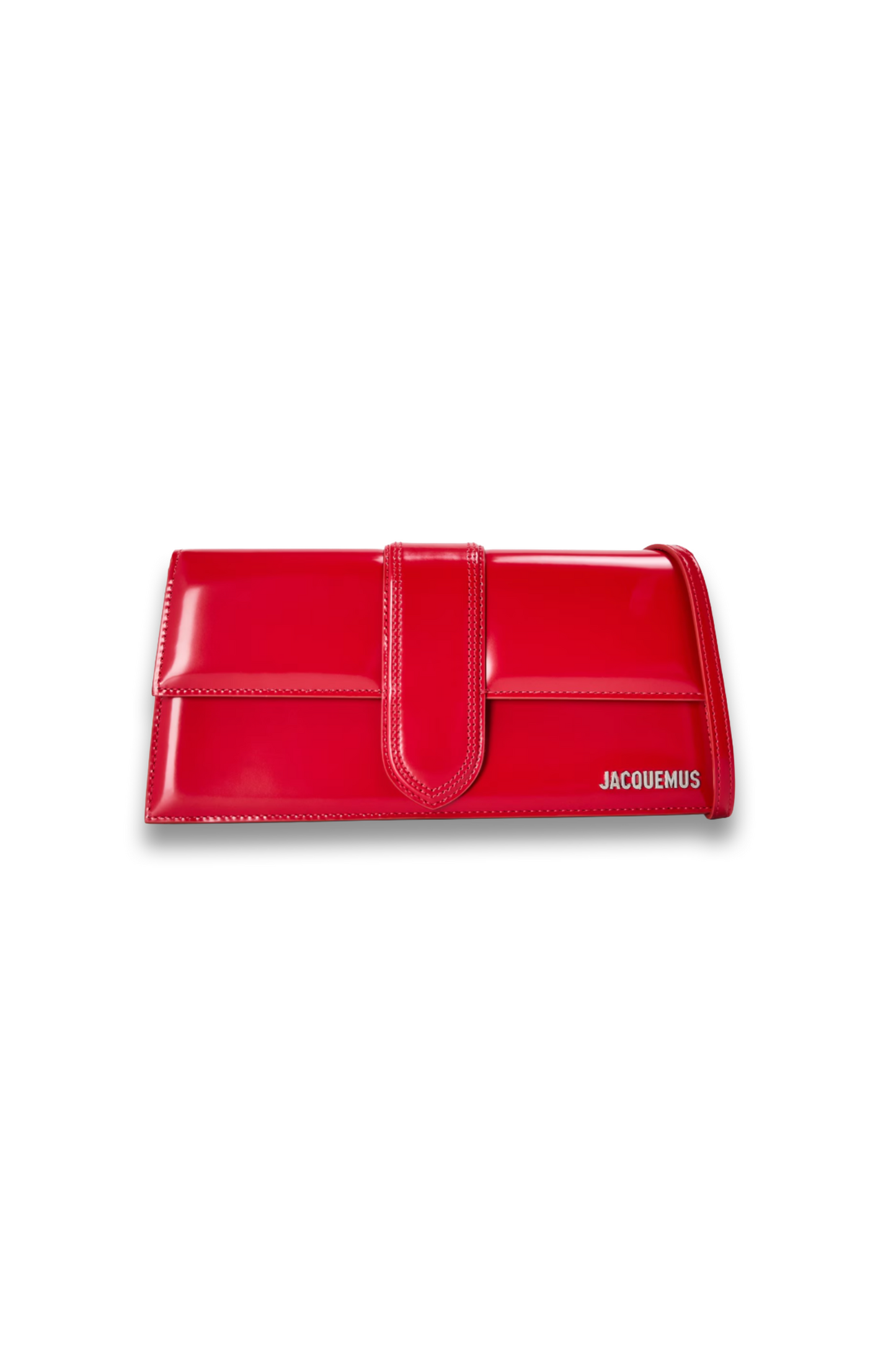 Plain Leather Le Bambino Long Flap Bag