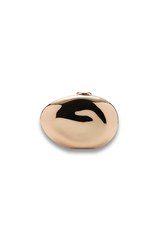 Oval Clutch Bag