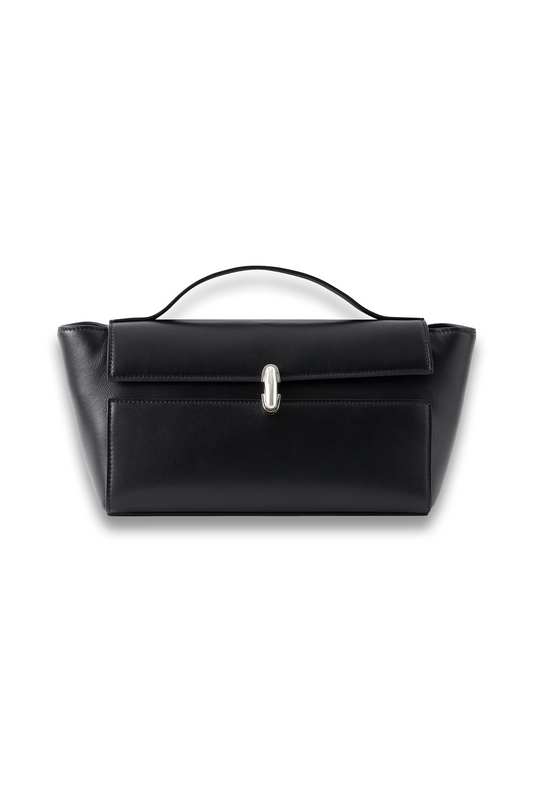 Symmetry Trapeze Pochette Leather Tote
