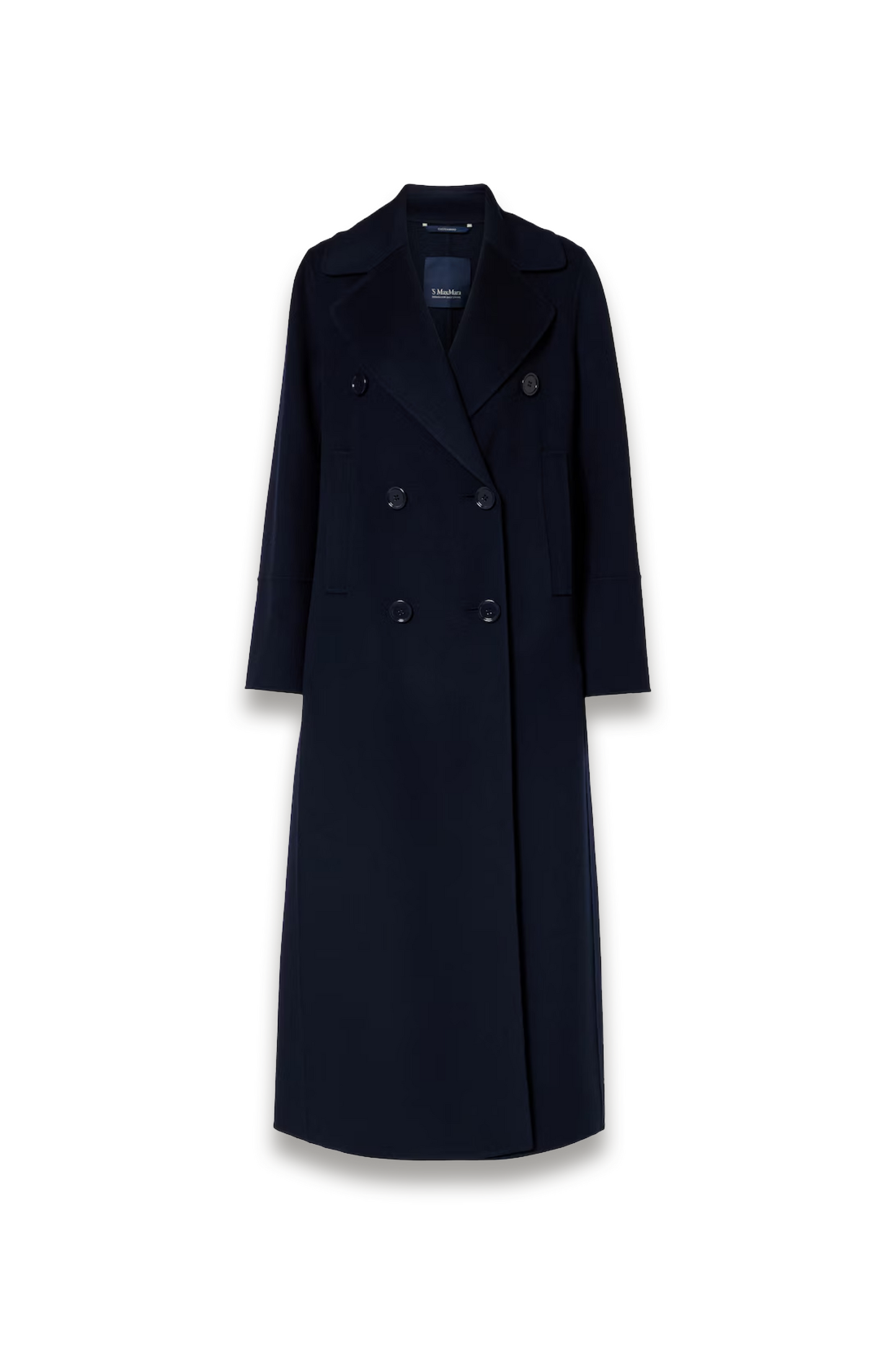Custodi Double-breasted Virgin Wool Coat