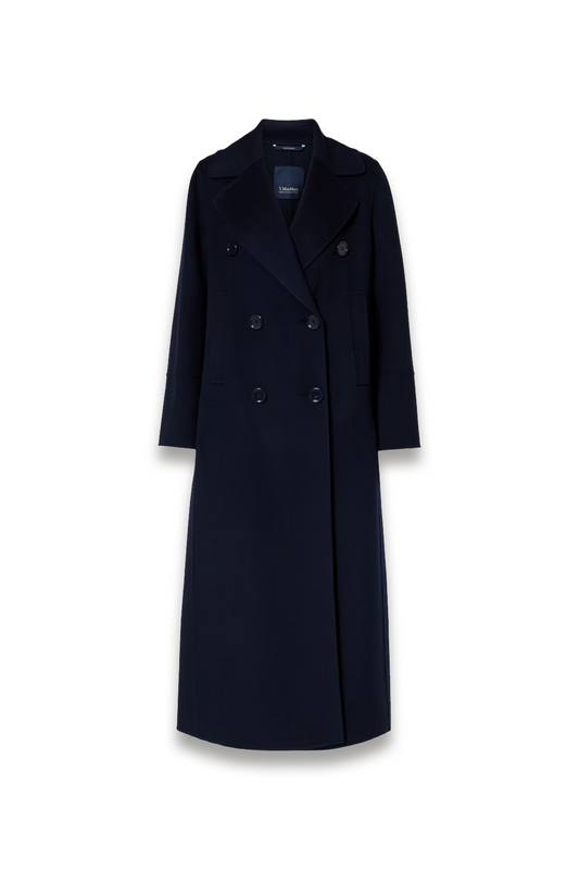 Custodi Double-breasted Virgin Wool Coat