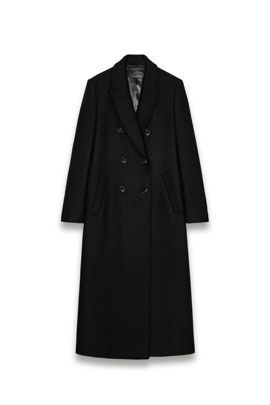 Long Double-breasted Coat