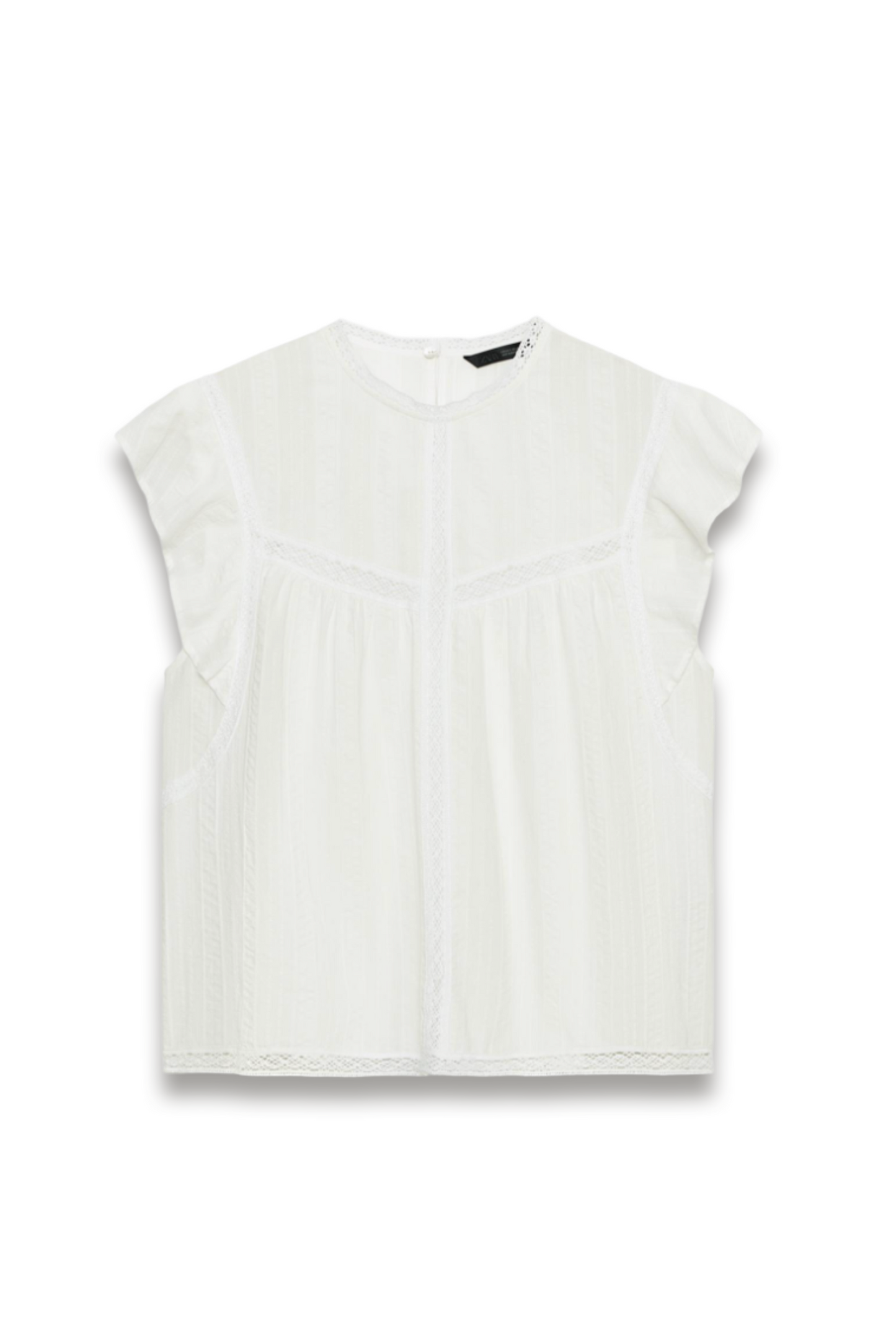 Romantic Lace Insert Top