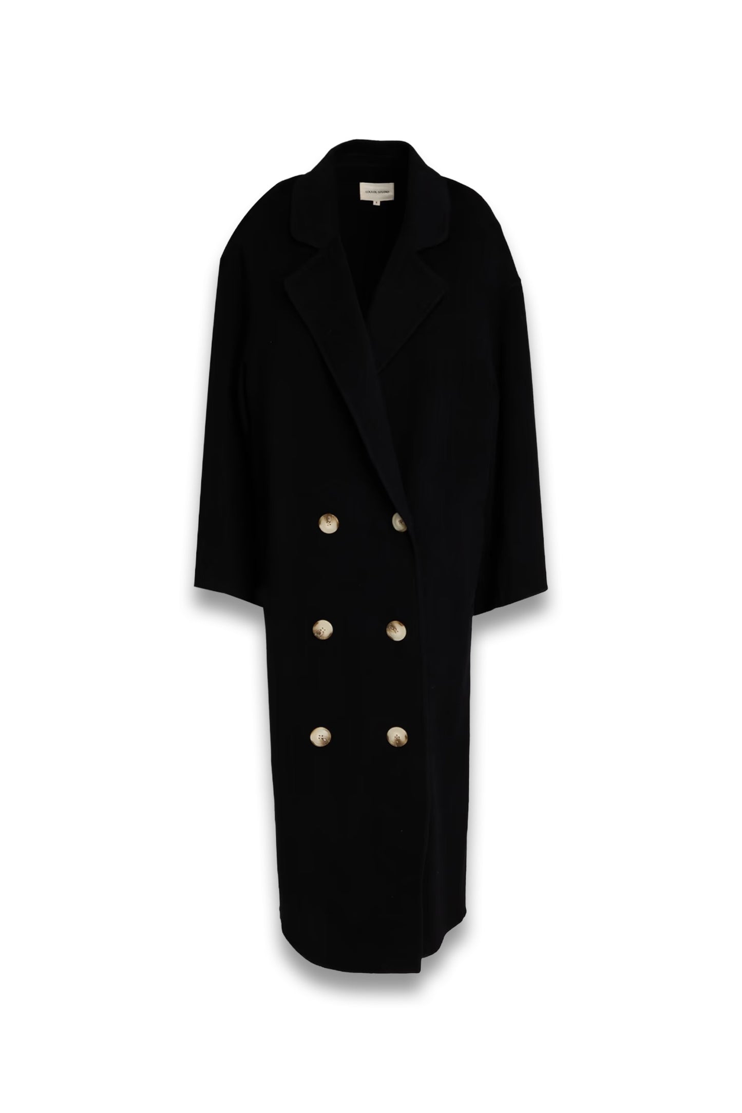 Borneo Double-breasted Wool and Cashmere-blend Felt Coat