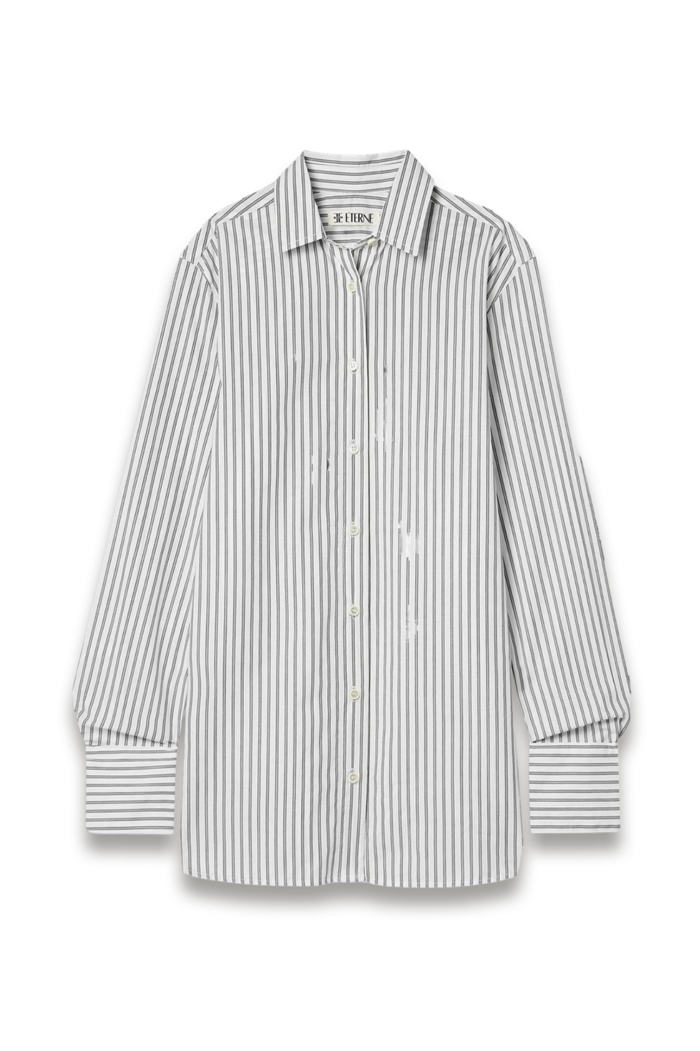 Striped Cotton-poplin Shirt