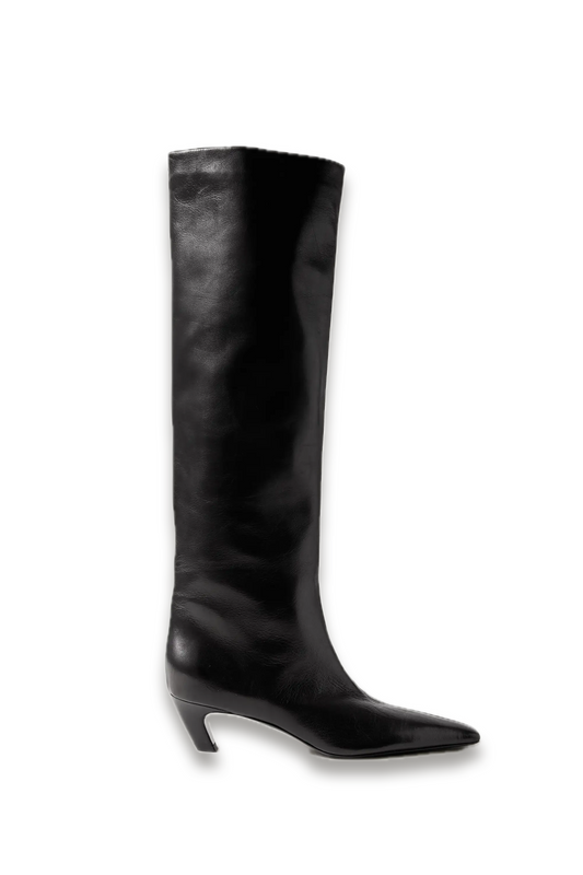 Davis Leather Knee Boots