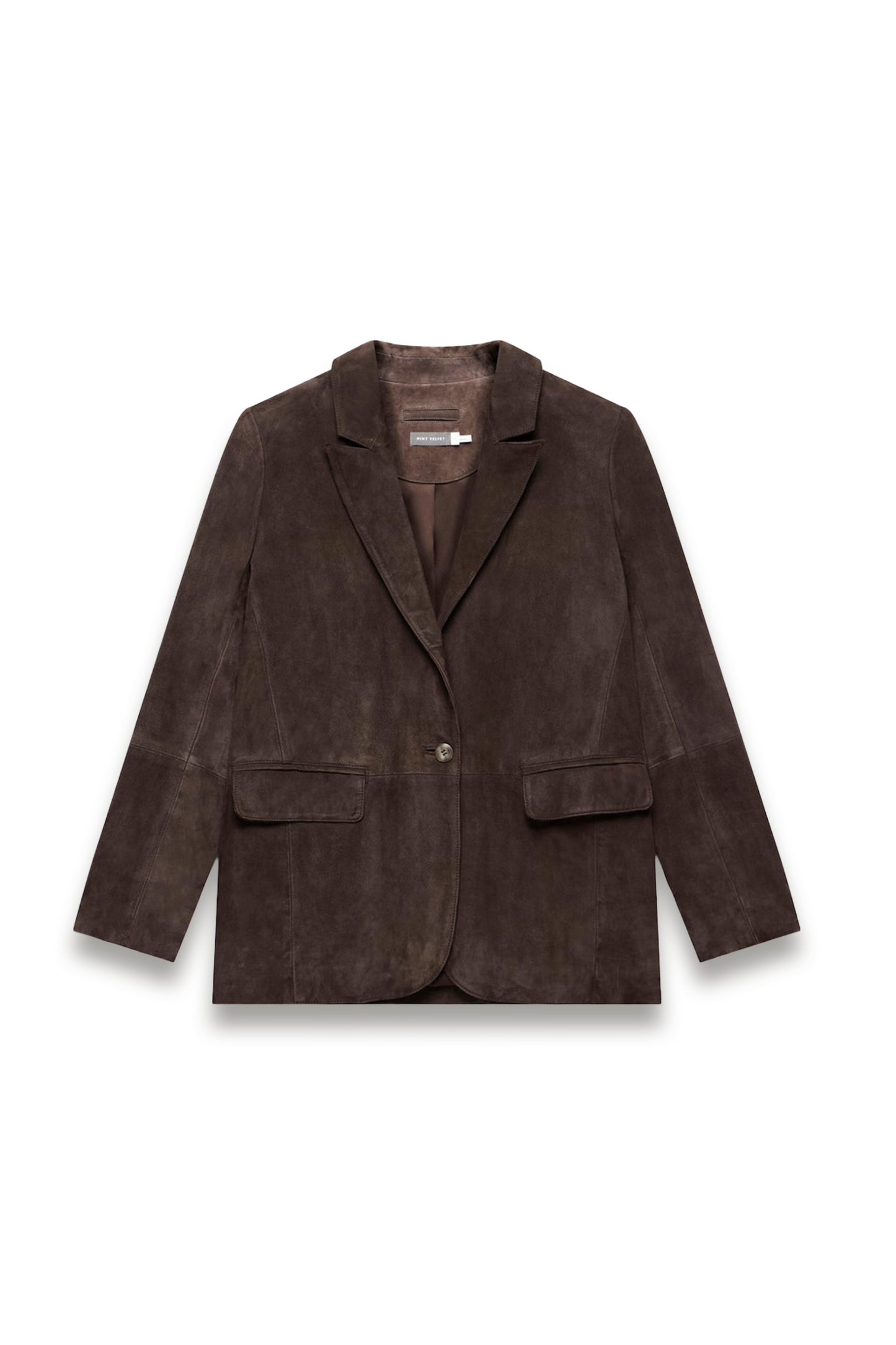 Brown Suede Blazer
