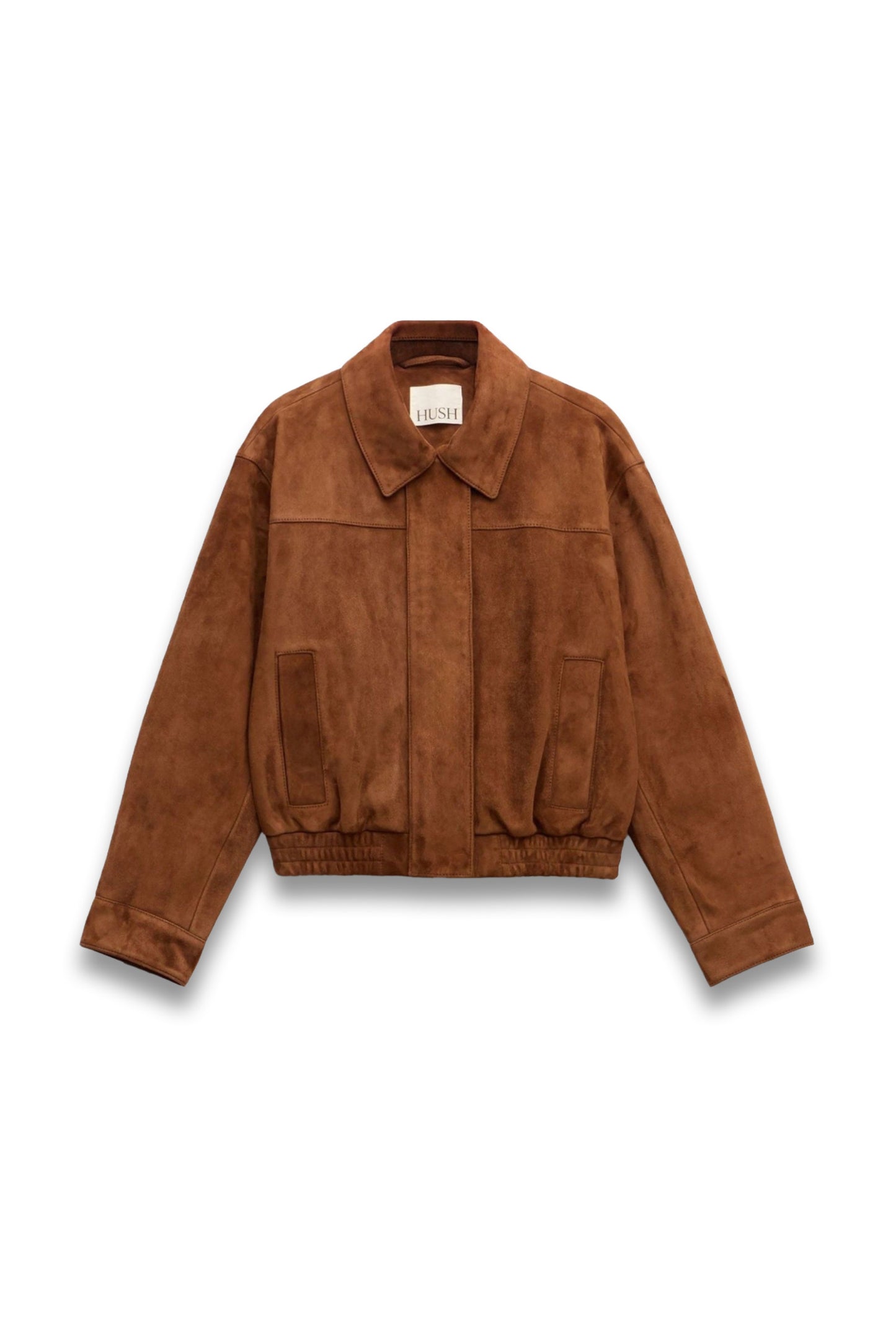 Suede Bomber Jacket