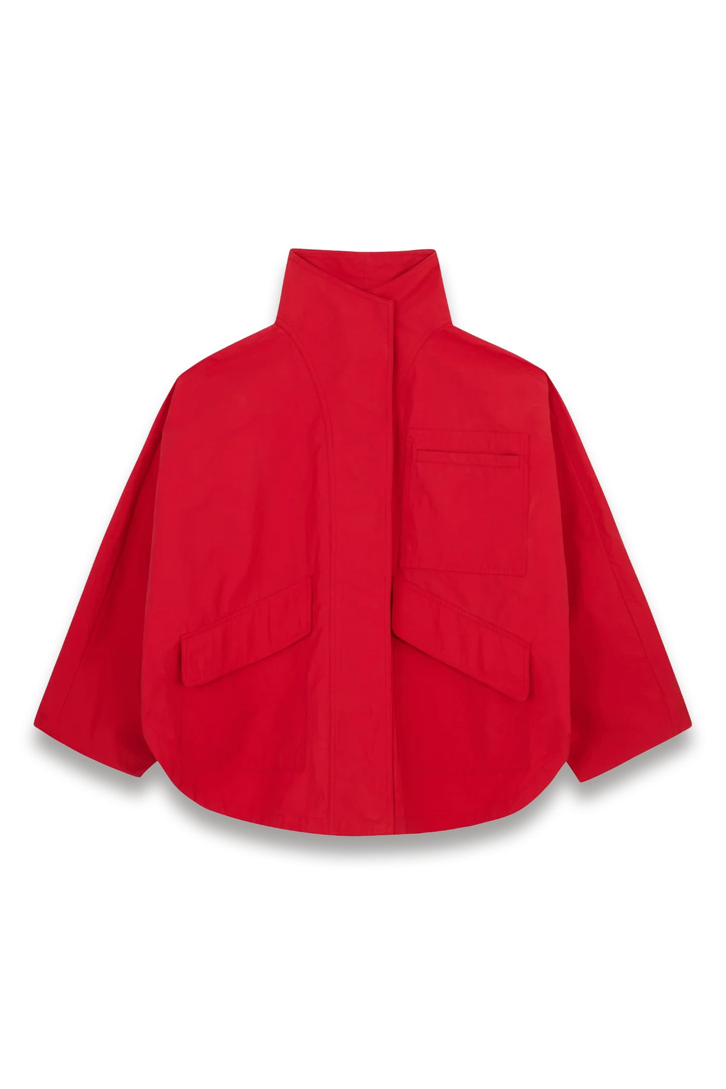 The Arden Coat in Poppy