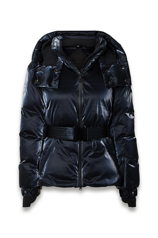 + Johnnie Walker Candice Belted Quilted Down Ski Jacket