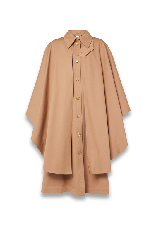 Cotton Gabardine Cape