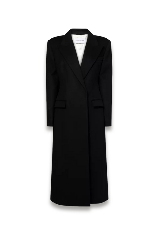 Regular-fit Double-breasted Wool Coat